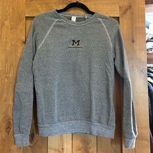 Gray Michigania sweater